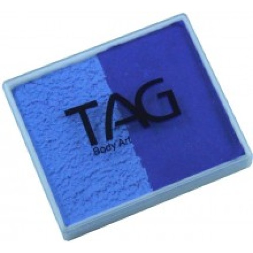 Tag Body Art 50g Split Cake Royal Blue Powder Blue (Royal Blue/  Powder Blue)